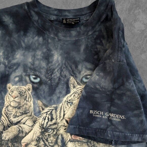 Vintage Animal Print tee shirt from Busch Gardens - Picture 5 of 7